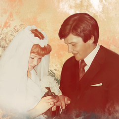 Реставрация фотографий и печать на холсте Портрет по бумажной фотографии