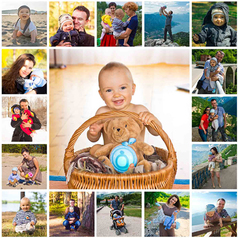 Коллаж на холсте Фотоколлаж на холсте недорого в спб